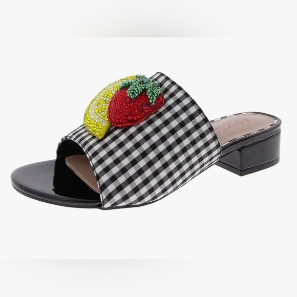 🍓🍋 Betsey Johnson Women's Lindyy Slides Sandals🍓🍋SZ 11-NWT - Picture 13 of 14